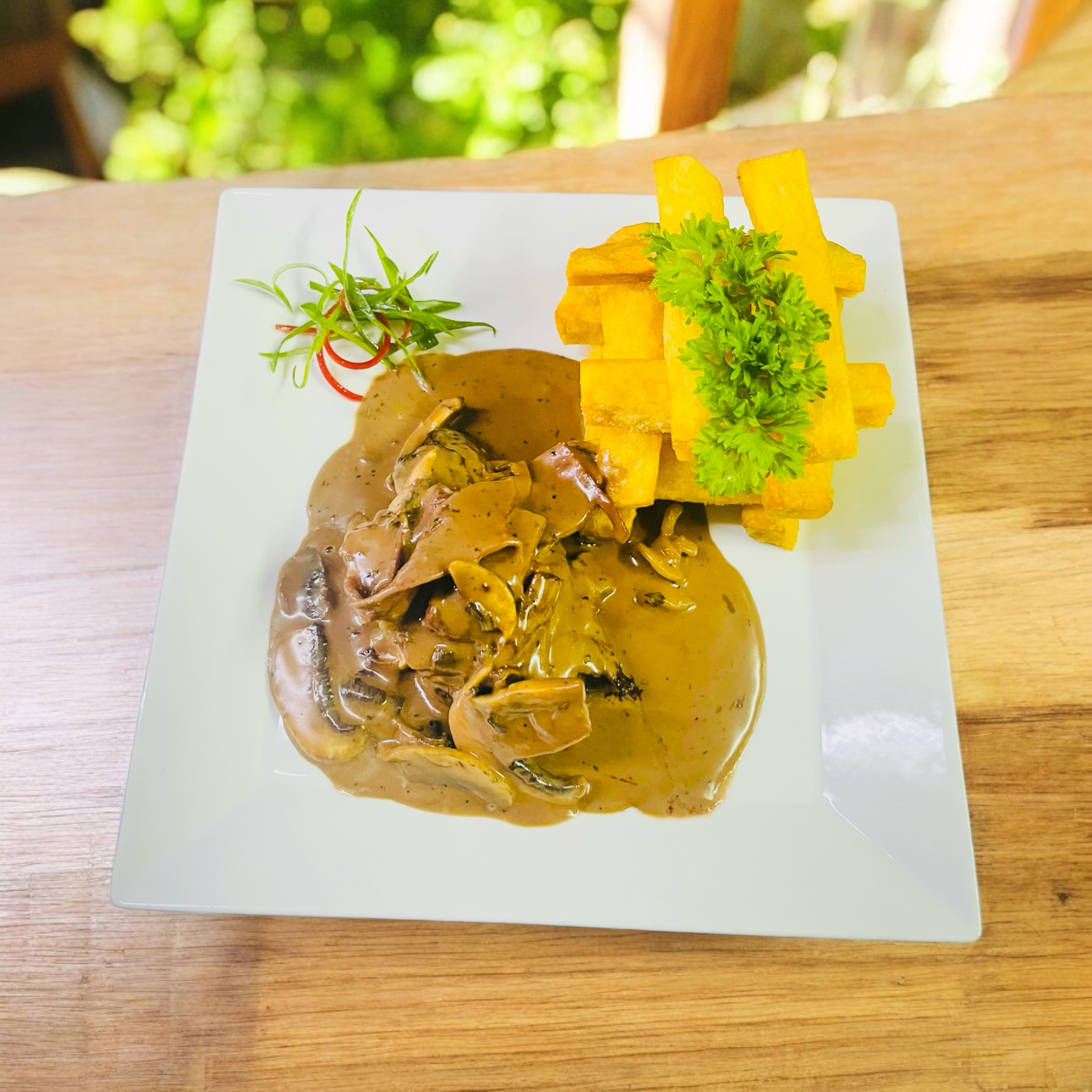 FILETE EN SALSA MIGNON