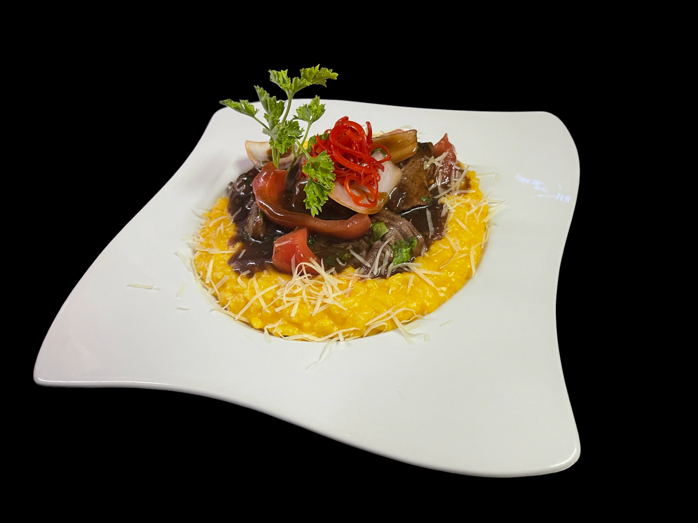 RISOTTO LOMO SALTEADO