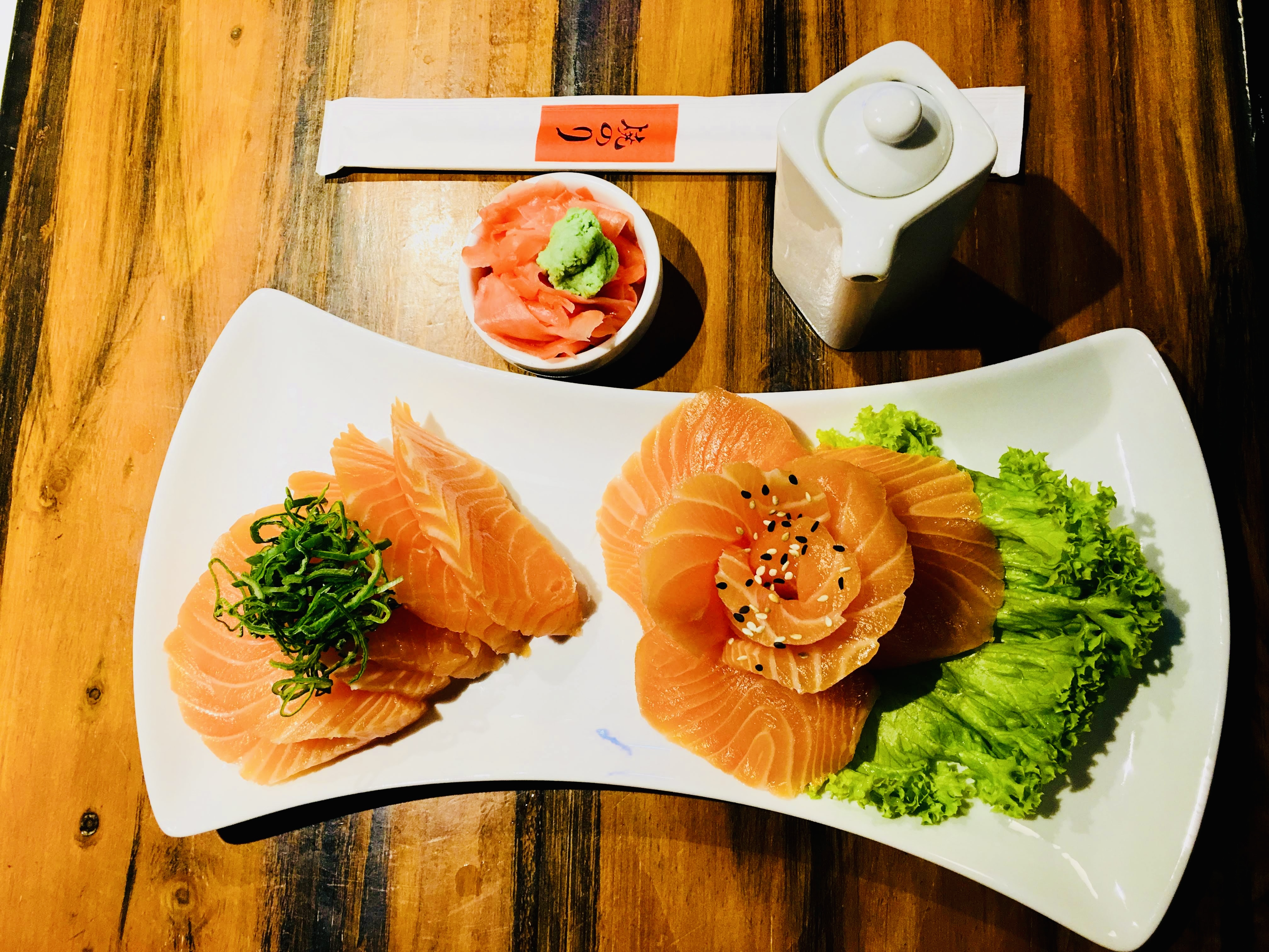 SASHIMI DE SALMON 12 PCS